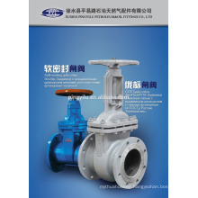 GOST Class A oil and gas stem gate valve made in china factory for russian